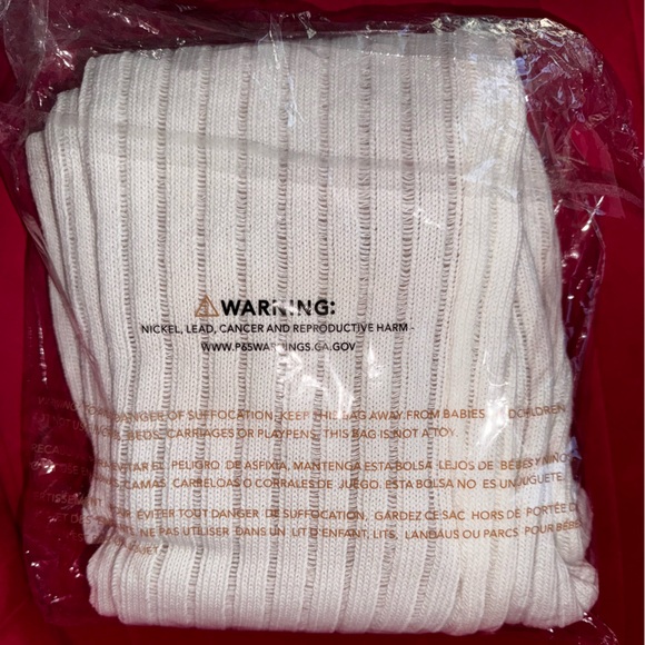 JLUX LABEL WHITE BETTER TOGETHER RIBBED PANTS - Picture 9 of 13